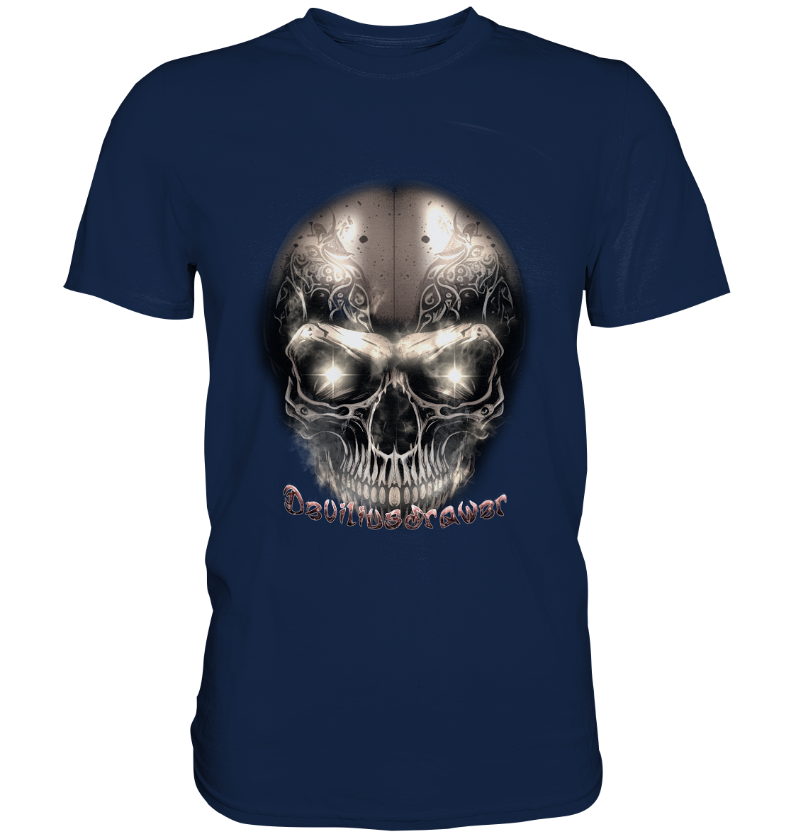 Deviliusdrawer Fire Skeleton Iron - Classic Shirt
