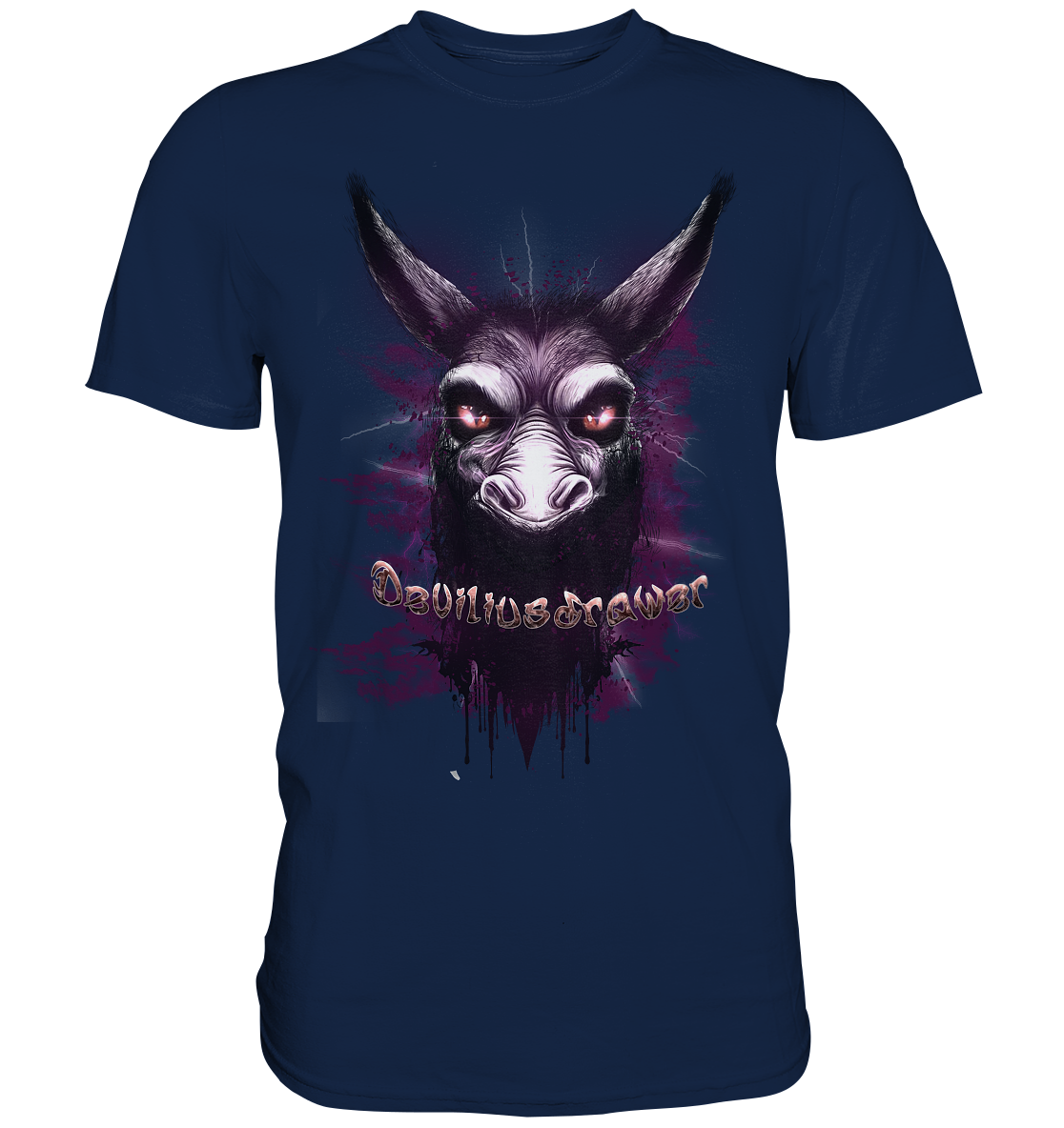 Deviliusdrawer Purple Donkey - Classic Shirt