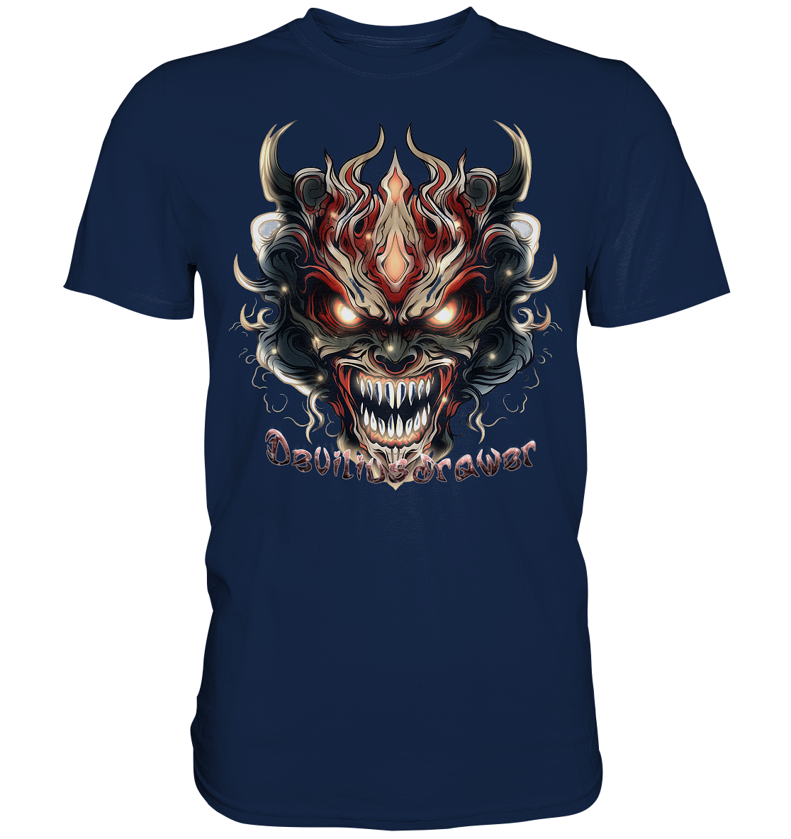 Deviliusdrawer Evil Vamp Mask - Classic Shirt