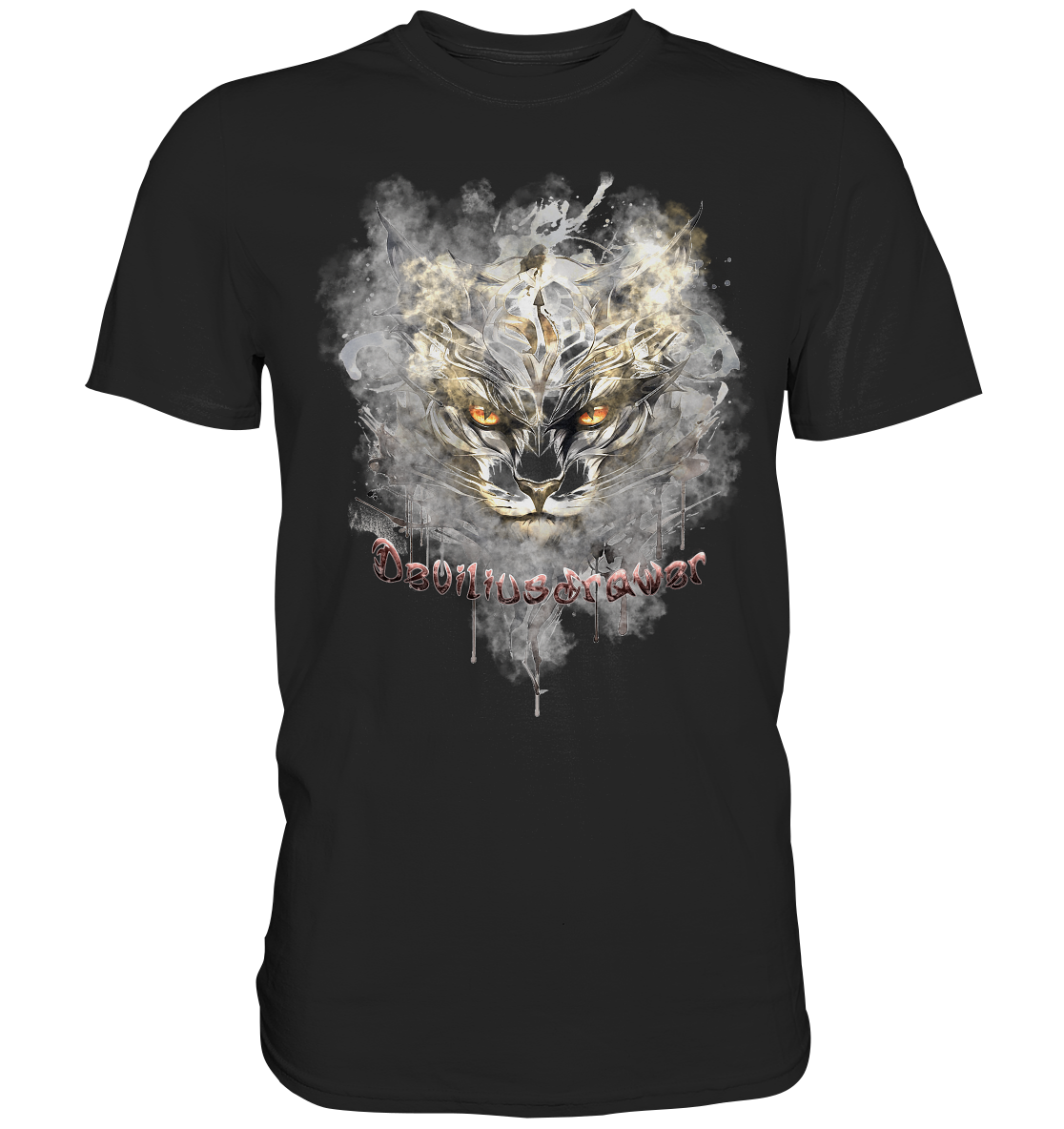 Couple Wear White Catgod - Classic and Ladys Premium T-Shirt