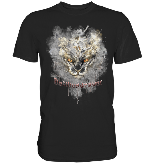 Couple Wear White Catgod - Classic and Ladys Premium T-Shirt