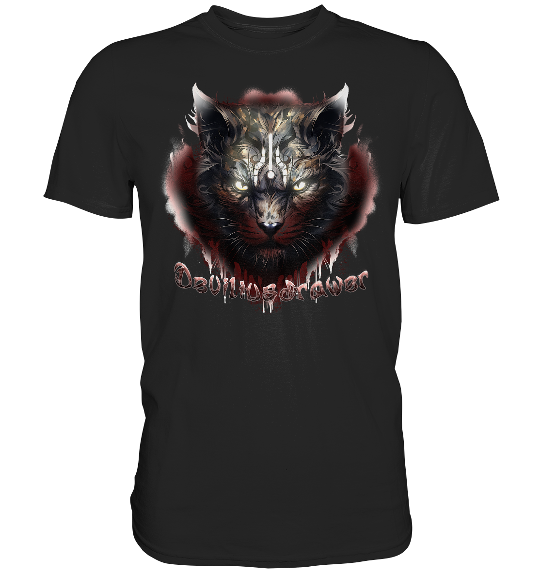 Couple Wear Angry Badass - Classic and Ladys Premium T-Shirt