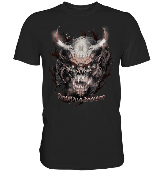 Couple Wear Beast Demon - Classic and Ladys Premium T-Shirt