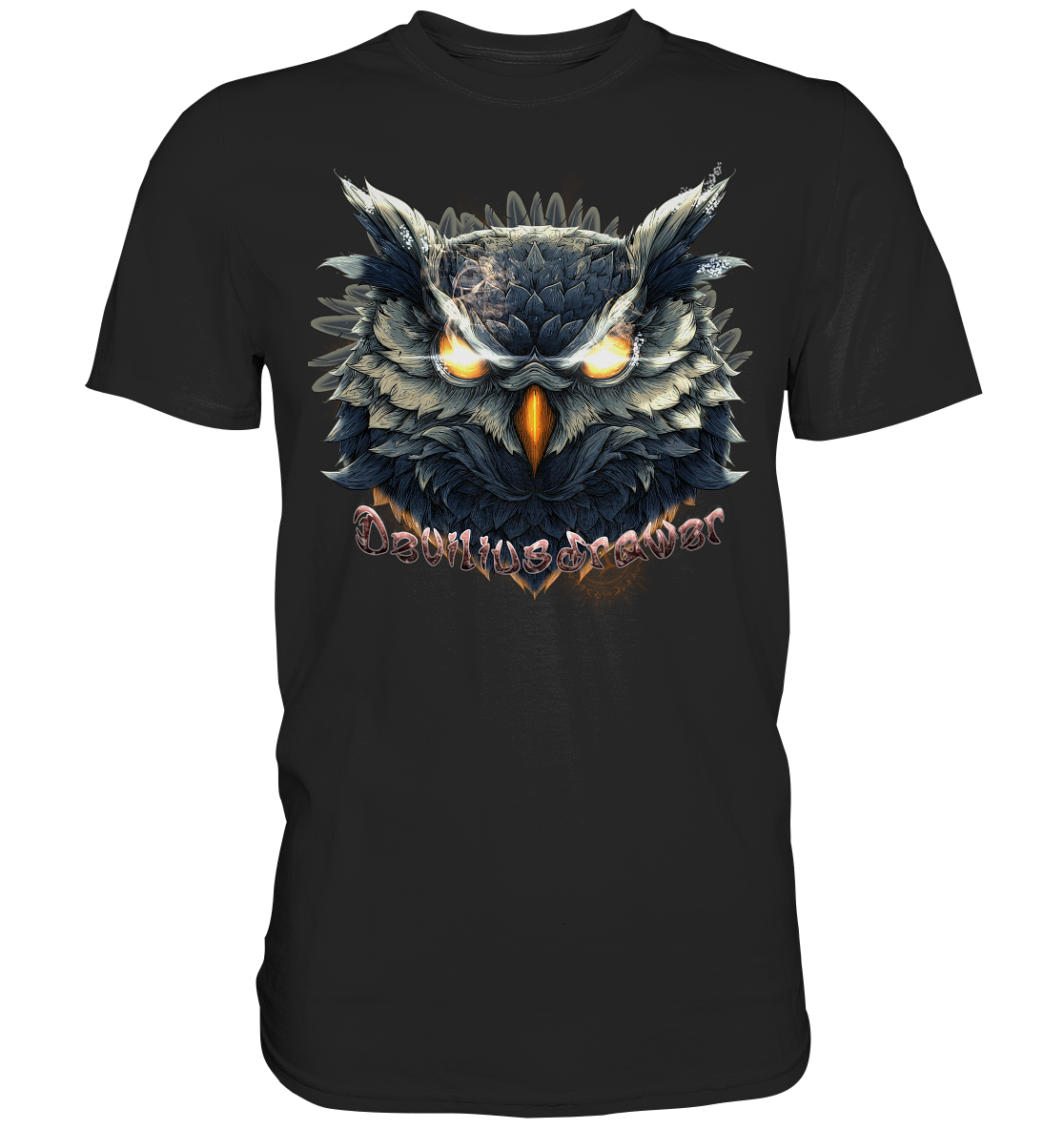 Deviliusdrawer Dark Fire Owl - Classic Shirt