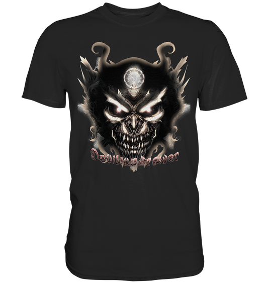 Couple Wear Dark Devil - Classic and Ladys Premium T-Shirt