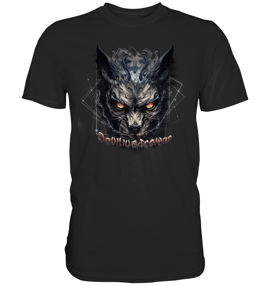 Couple Wear Dark Wearwolf - Classic and Ladys Premium T-Shirt
