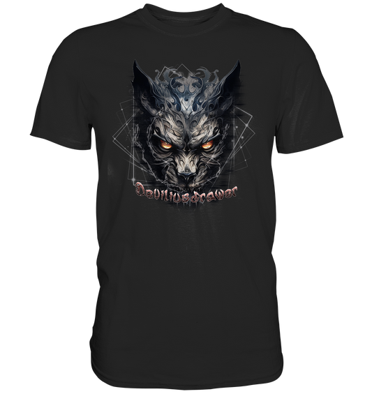 Couple Wear Dark Wearwolf - Classic and Ladys Premium T-Shirt