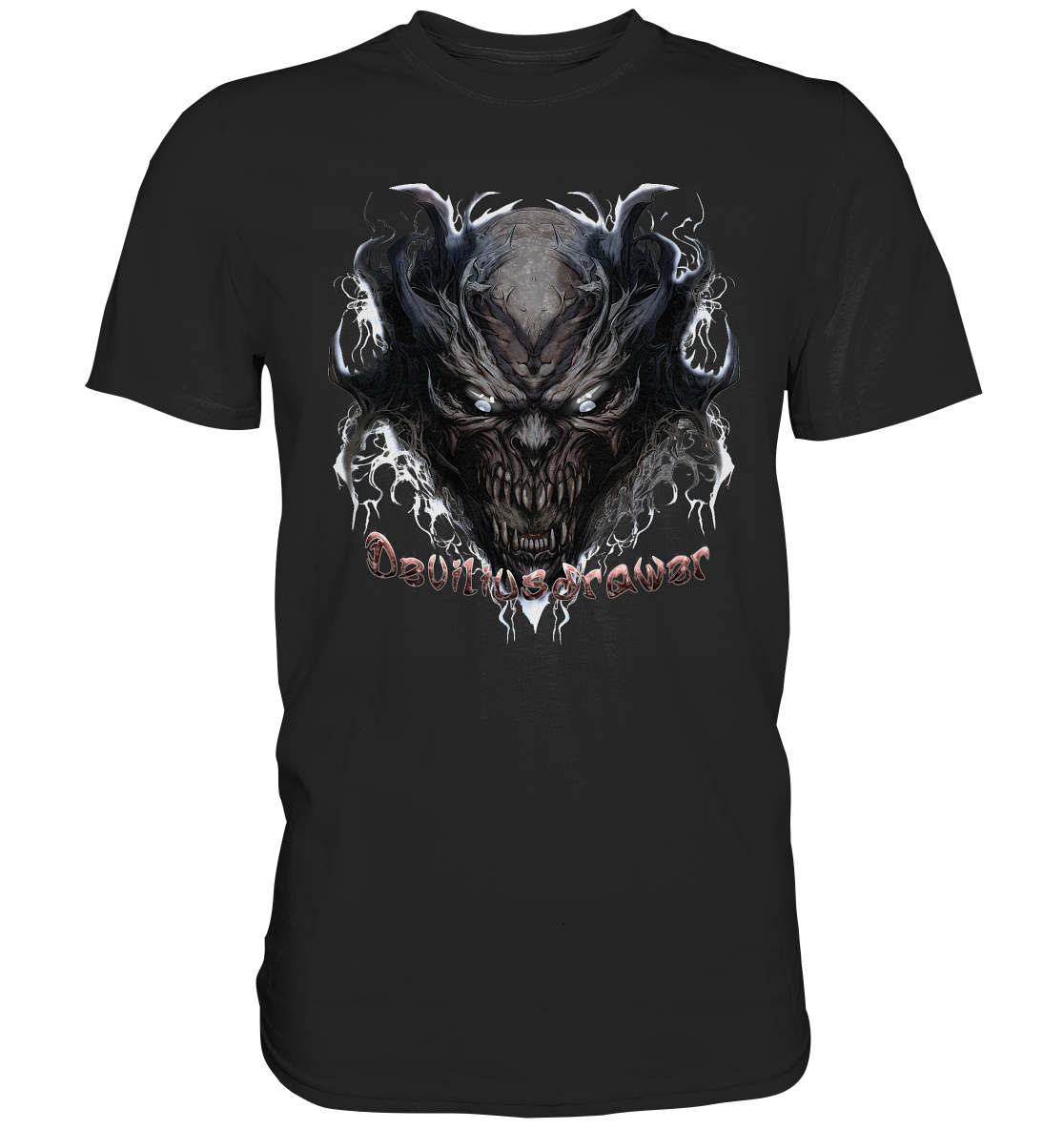 Couple Wear Ice Demon - Classic and Ladys Premium T-Shirt