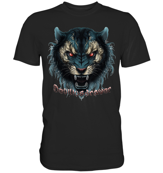Couple Wear Tigercat - Classic and Ladys Premium T-Shirt