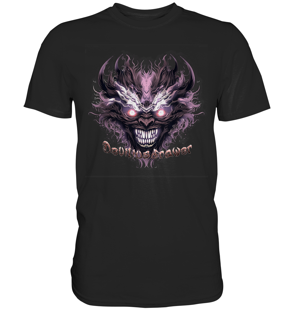 Couple Wear Crazy Mask - Classic and Ladys Premium T-Shirt