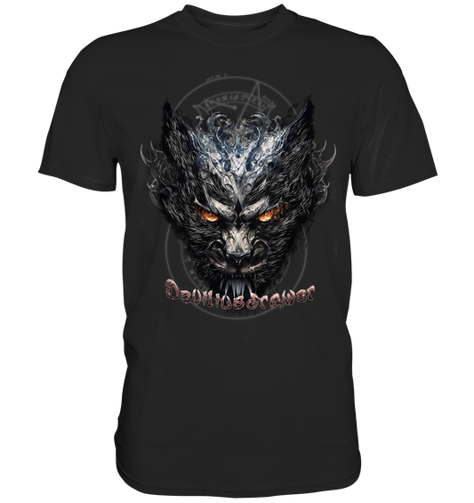 Couple Wear Iron Cat - Classic and Ladys Premium T-Shirt