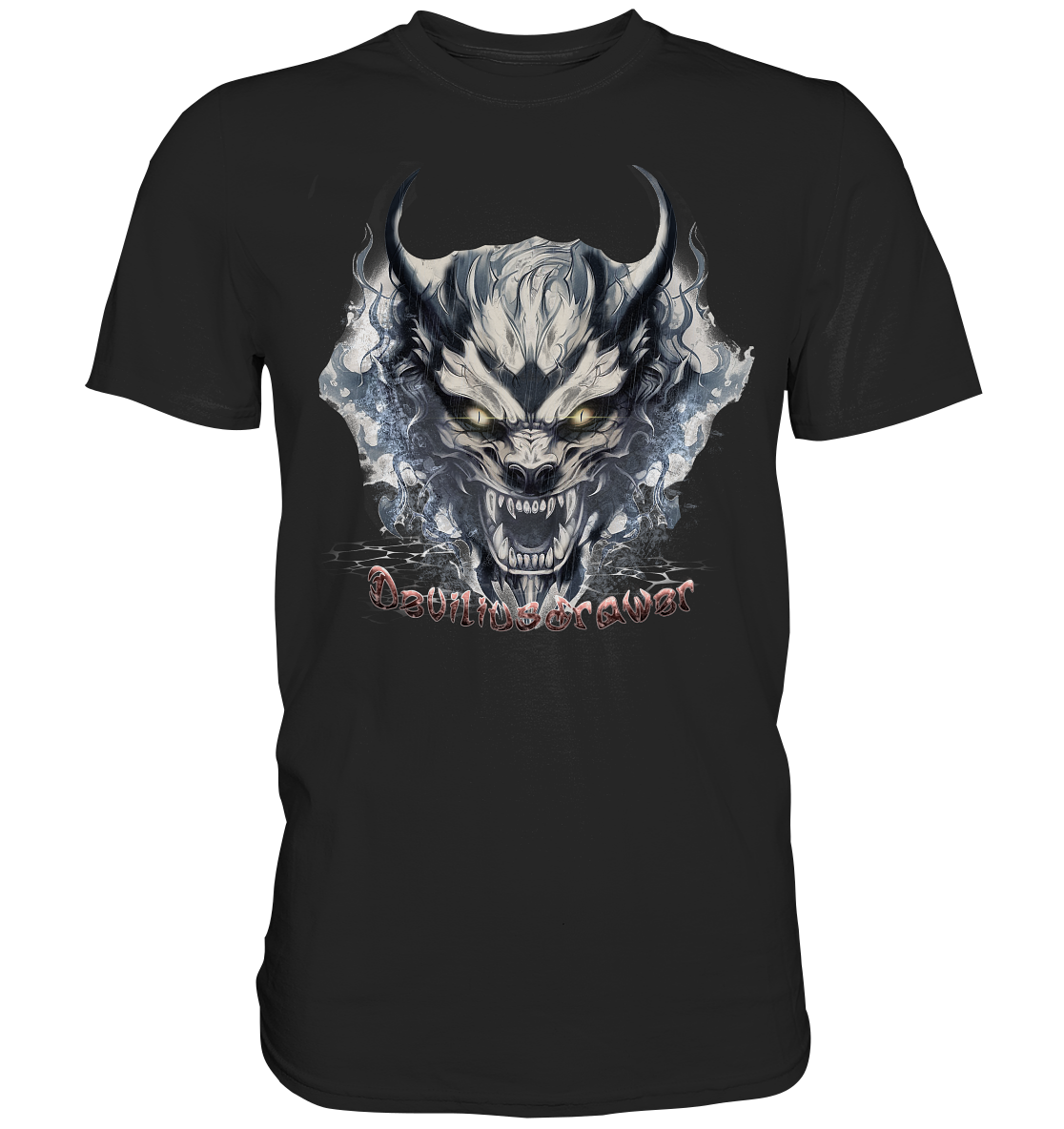 Couple Wear Water Demon - Classic and Ladys Premium T-Shirt