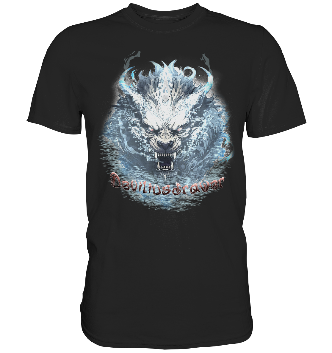 Couple Wear Water Tiger - Classic and Ladys Premium T-Shirt