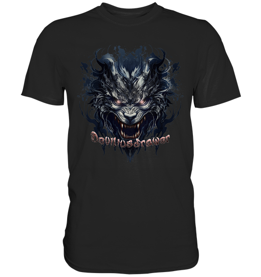 Couple Wear Cruel Wolf - Classic and Ladys Premium T-Shirt