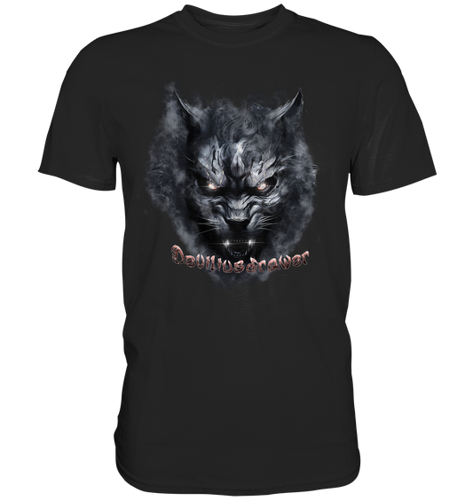 Couple Wear Dark Beast Tiger - Classic and Ladys Premium T-Shirt