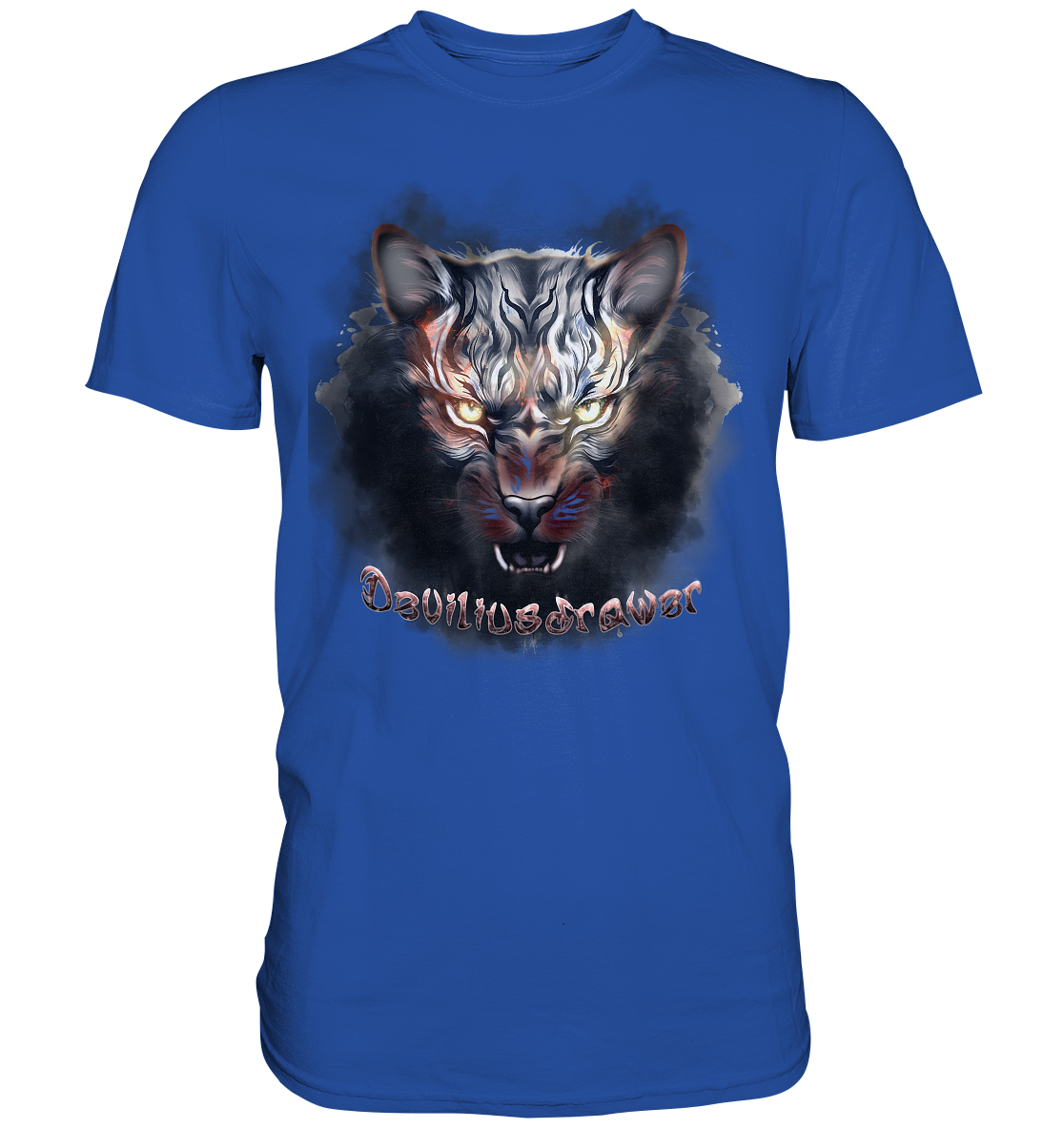 Deviliusdrawer Smoke Tiger - Classic Shirt