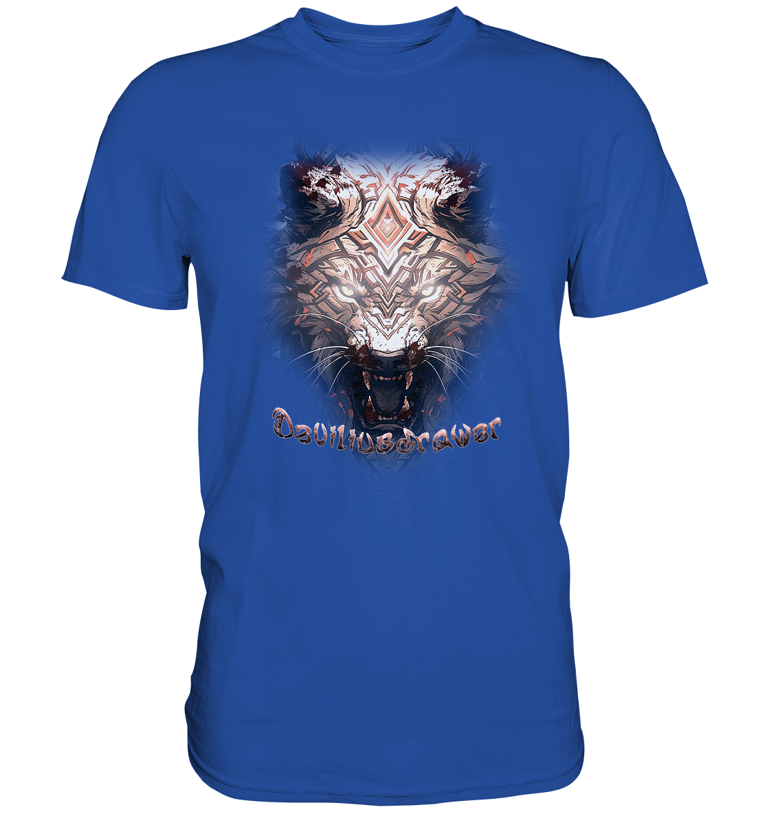 Deviliusdrawer Gold Metal Tiger - Classic Shirt