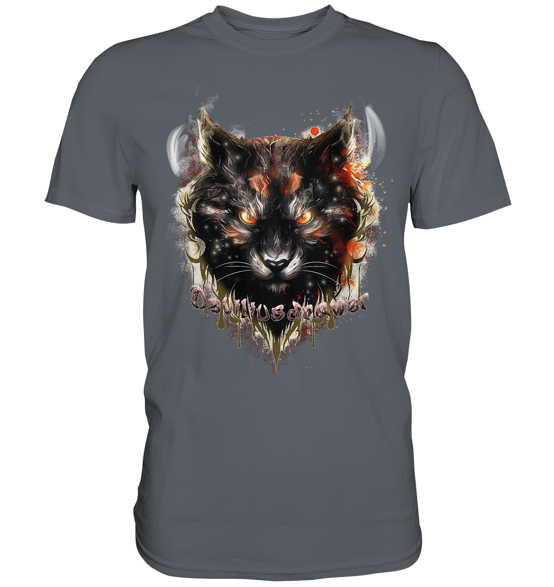Deviliusdrawer Red Devil Cat - Classic Shirt