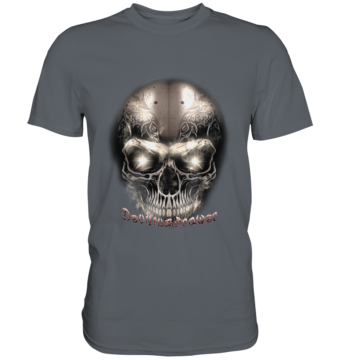 Deviliusdrawer Fire Skeleton Iron - Classic Shirt