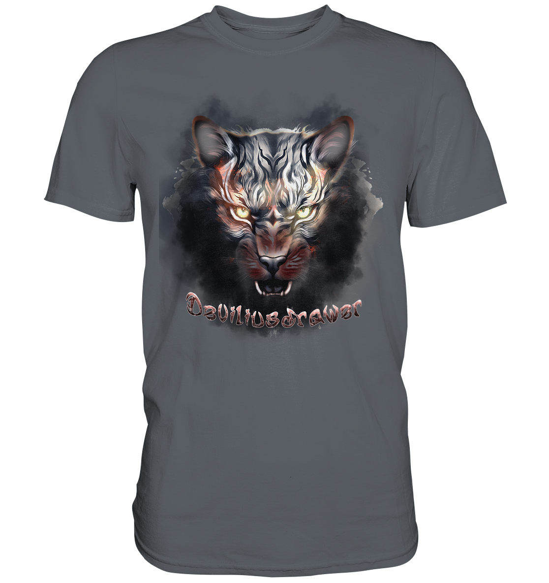 Deviliusdrawer Smoke Tiger - Classic Shirt