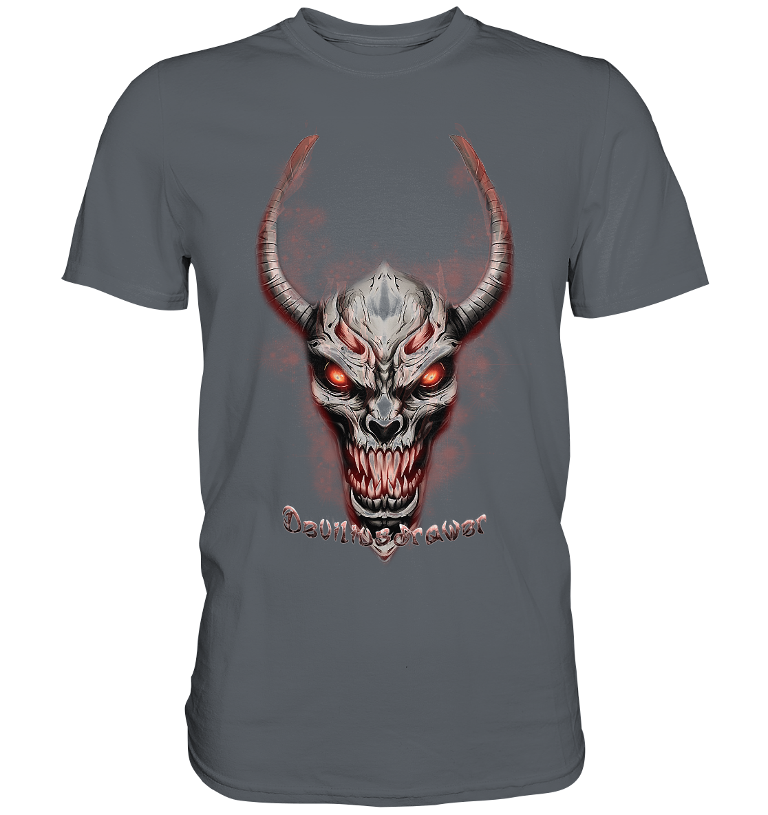 Deviliusdrawer Red Eyed Skeleton - Classic Shirt