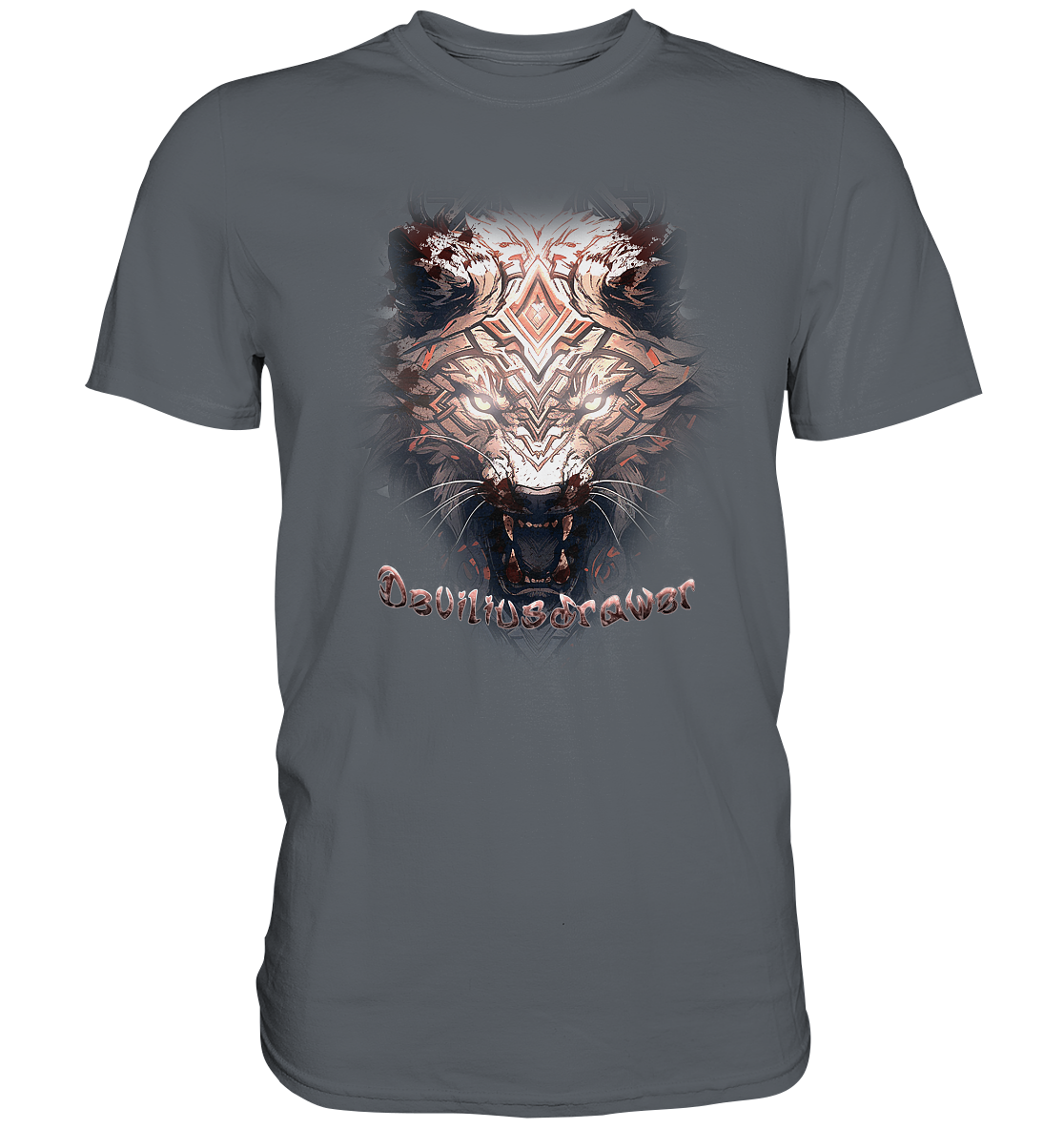Deviliusdrawer Gold Metal Tiger - Classic Shirt