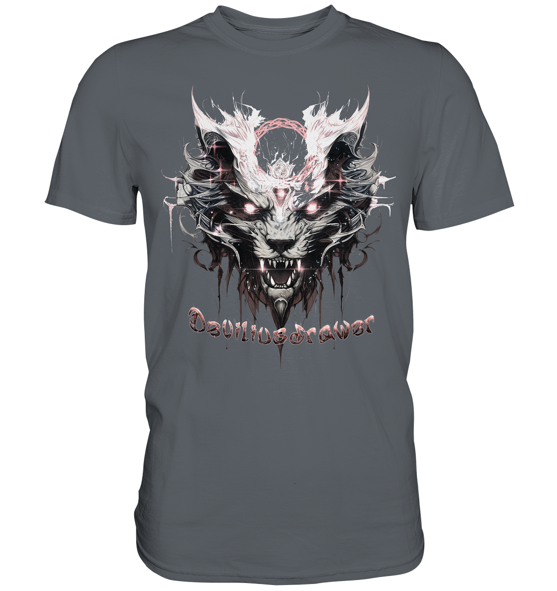 Deviliusdrawer Demonic Glow Cat - Classic Shirt