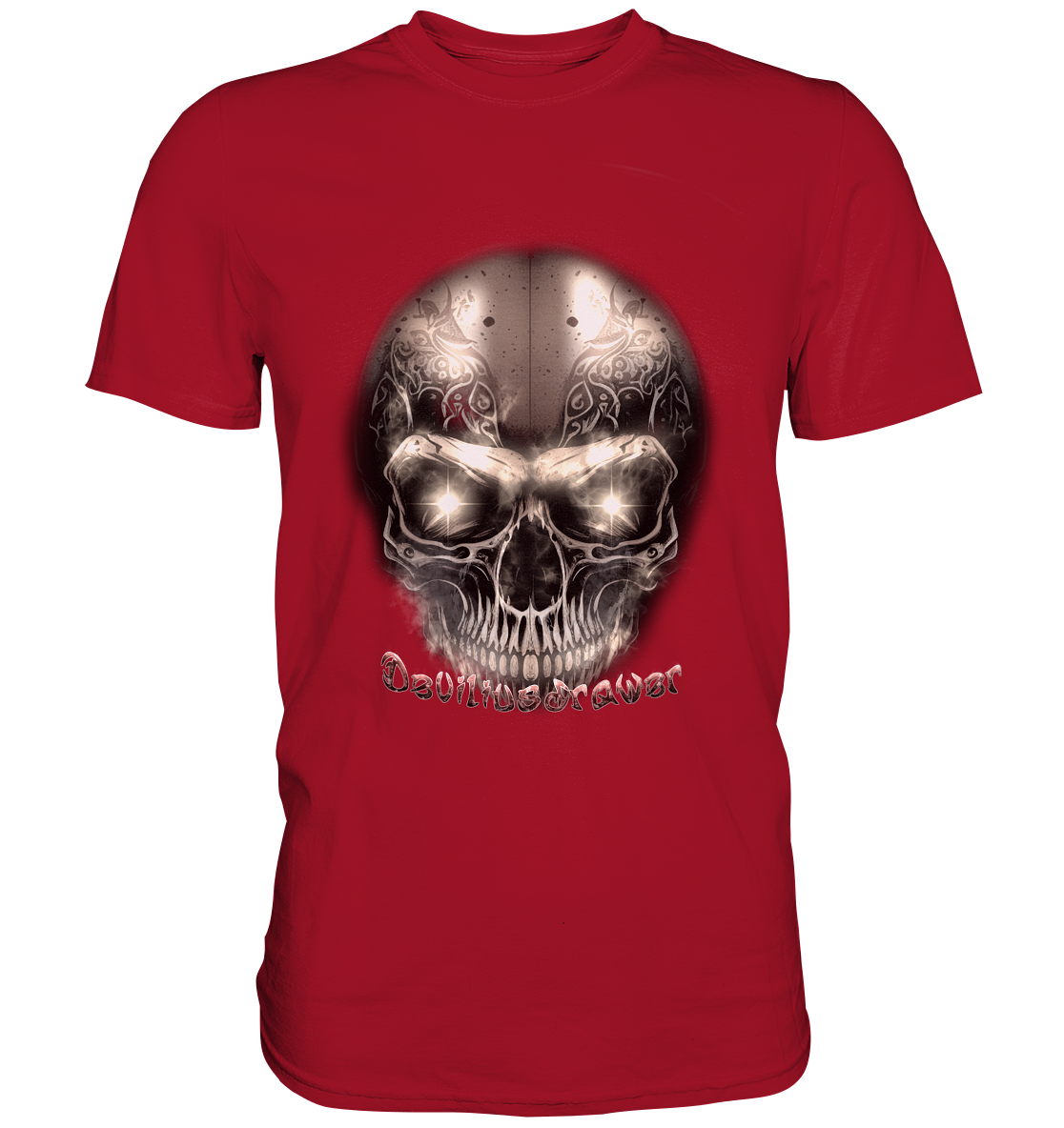 Deviliusdrawer Fire Skeleton Iron - Classic Shirt