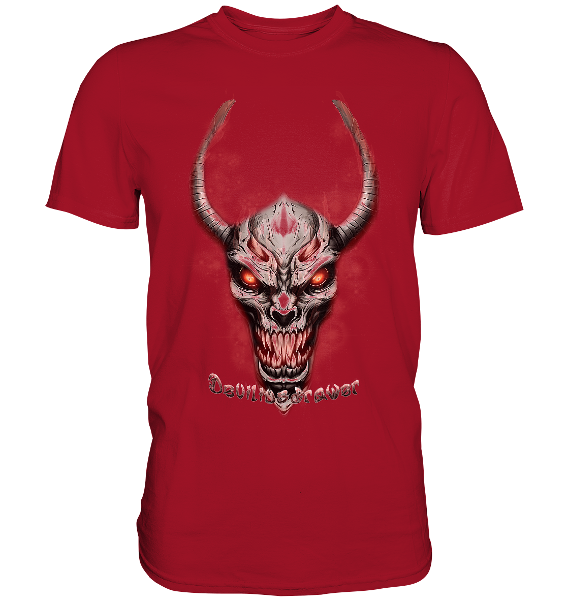 Deviliusdrawer Red Eyed Skeleton - Classic Shirt