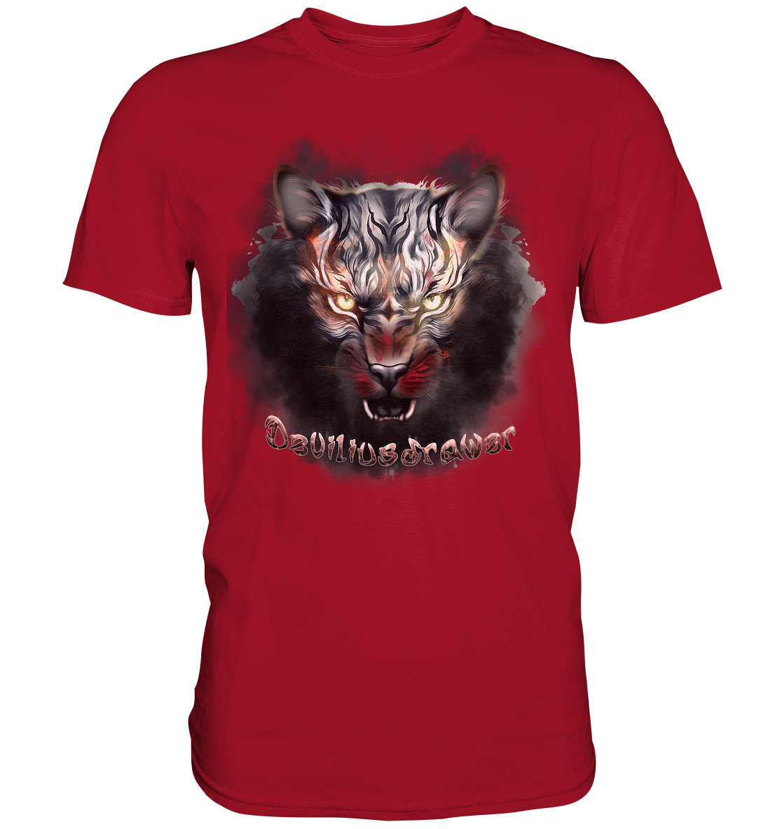 Deviliusdrawer Smoke Tiger - Classic Shirt