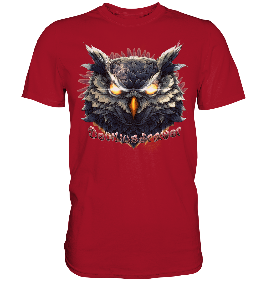 Deviliusdrawer Dark Fire Owl - Classic Shirt