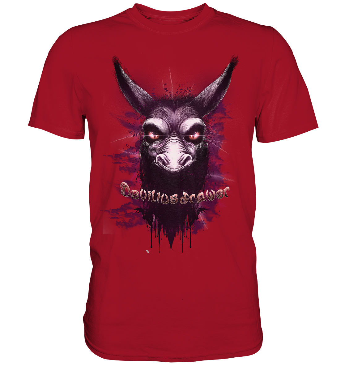 Deviliusdrawer Purple Donkey - Classic Shirt