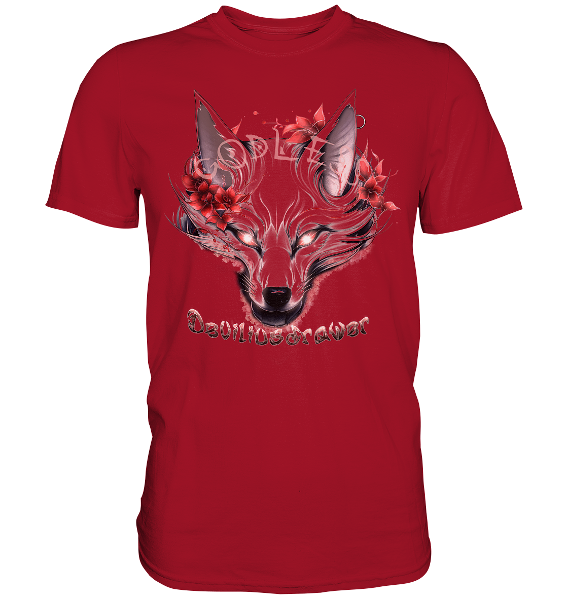 Deviliusdrawer Kitsune Wolf - Classic Shirt
