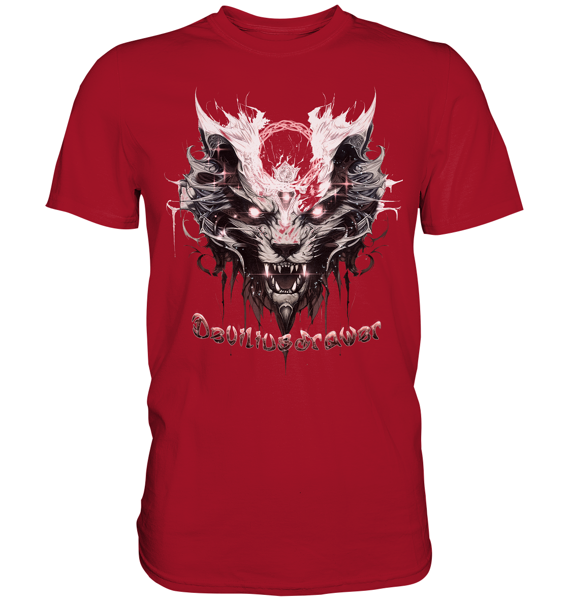 Deviliusdrawer Demonic Glow Cat - Classic Shirt