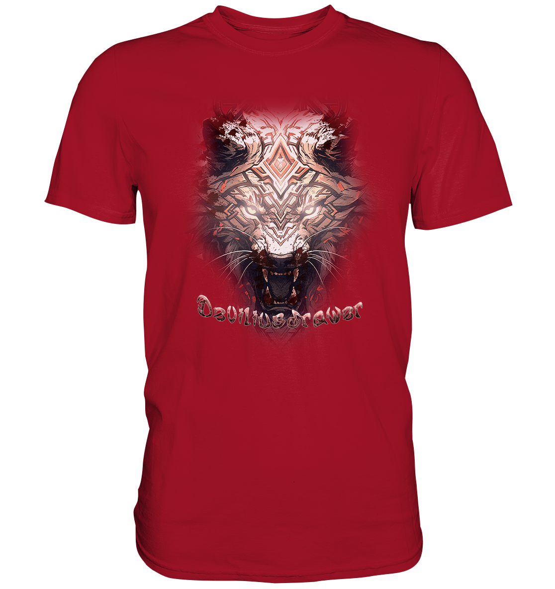 Deviliusdrawer Gold Metal Tiger - Classic Shirt