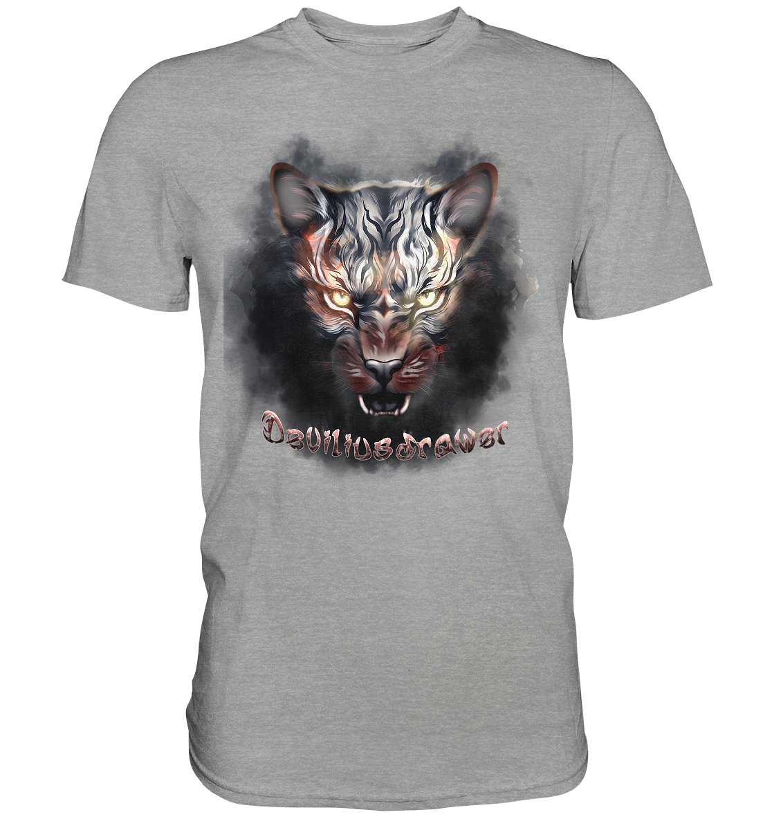 Deviliusdrawer Smoke Tiger - Classic Shirt