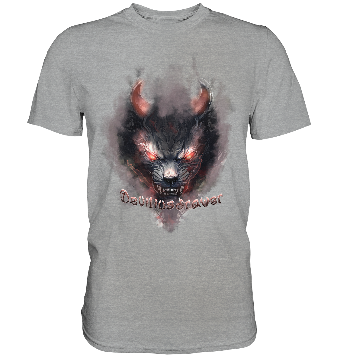Deviliusdrawer Red Smoked Cat - Classic Shirt