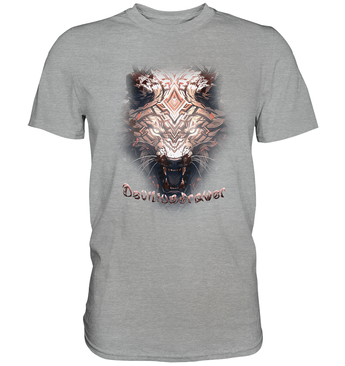 Deviliusdrawer Gold Metal Tiger - Classic Shirt