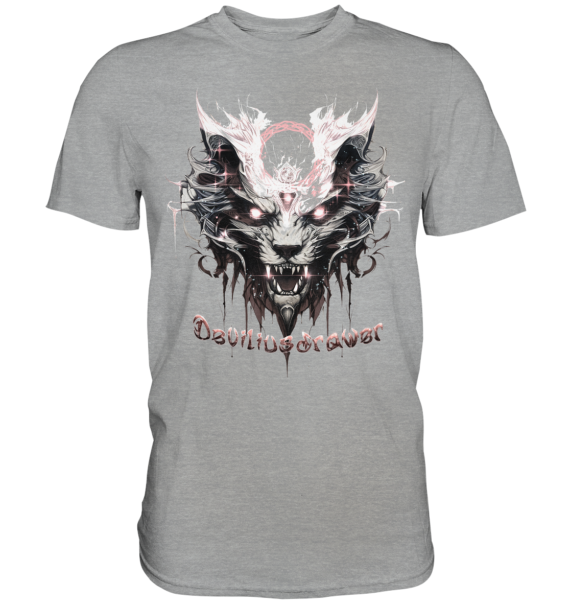 Deviliusdrawer Demonic Glow Cat - Classic Shirt