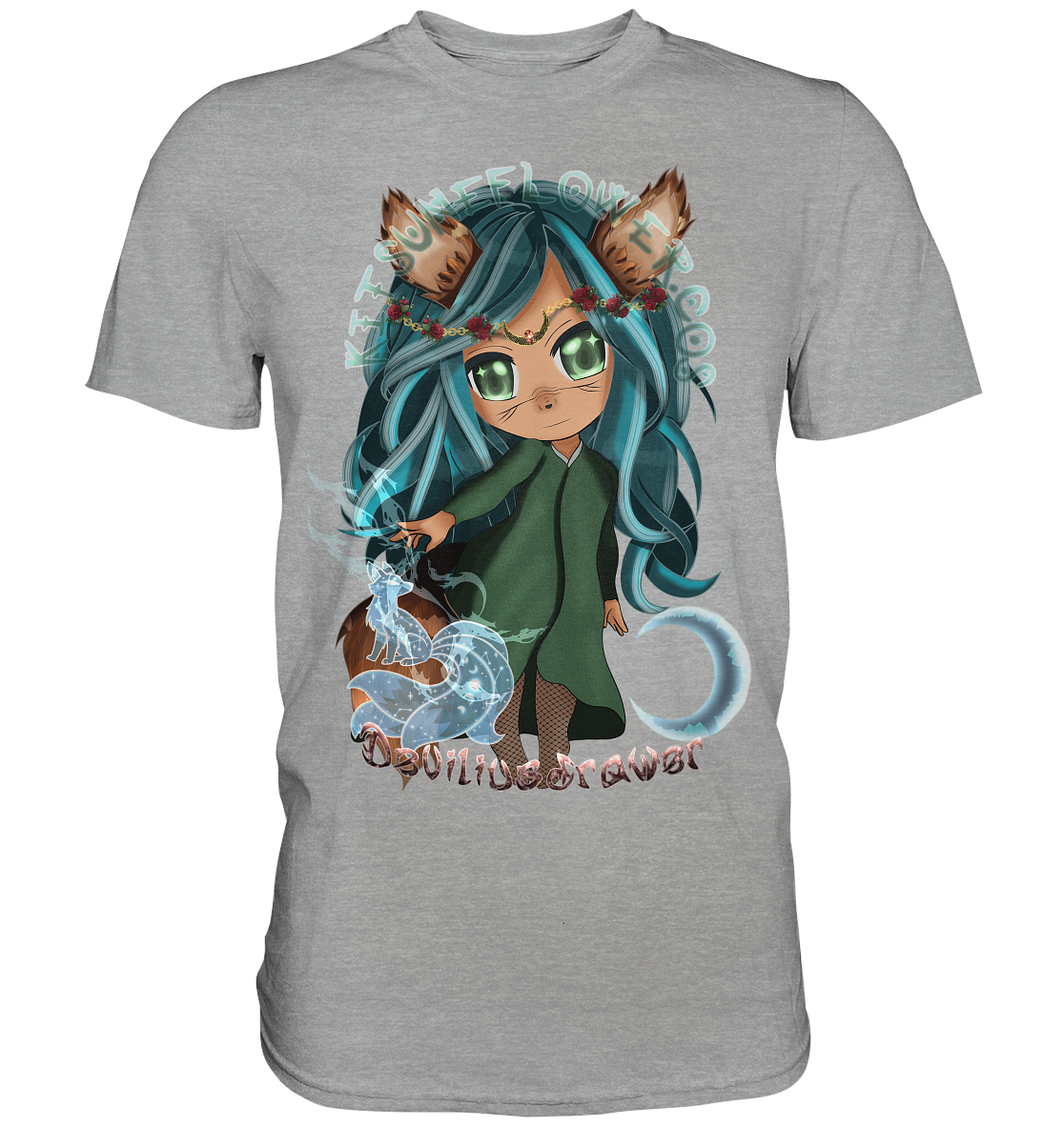 Deviliusdrawer Kitsuneflower - Classic Shirt