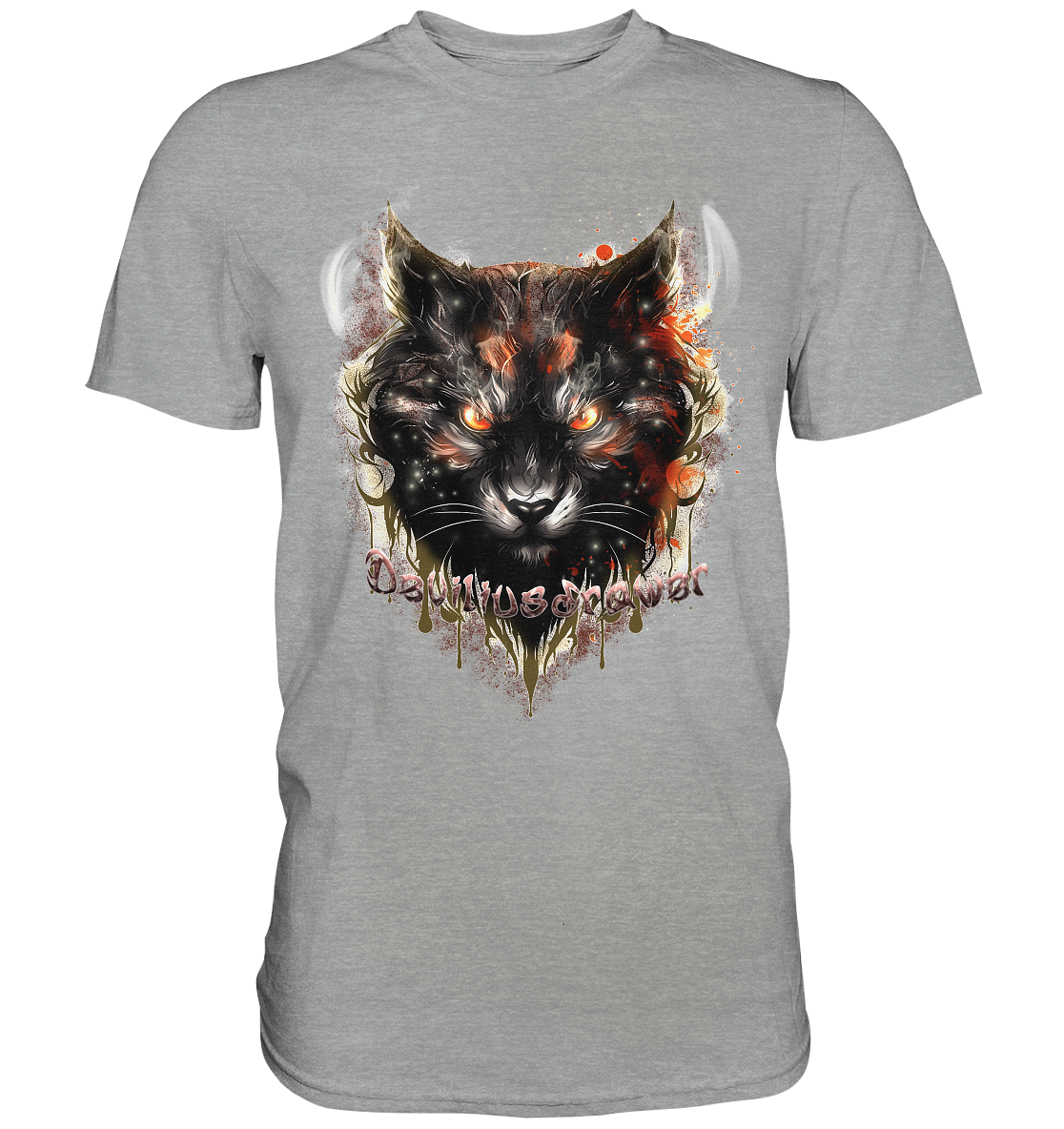 Deviliusdrawer Red Devil Cat - Classic Shirt
