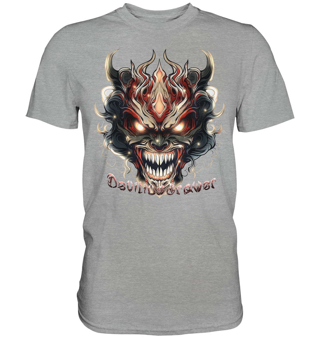 Deviliusdrawer Evil Vamp Mask - Classic Shirt