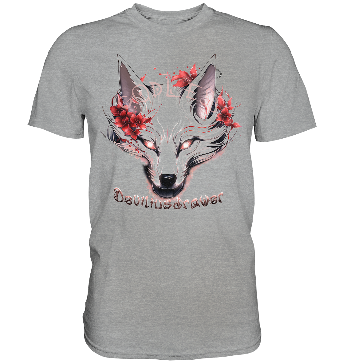 Deviliusdrawer Kitsune Wolf - Classic Shirt