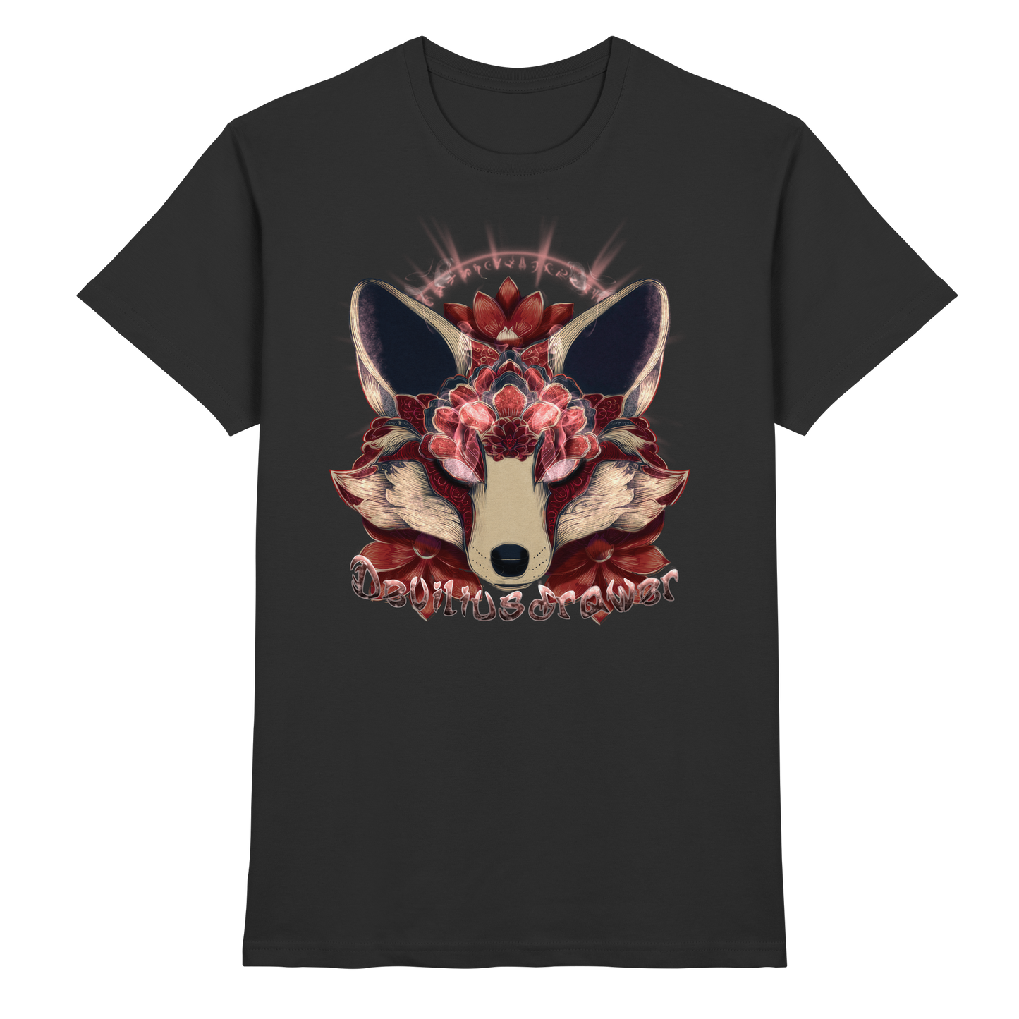 Deviliusdrawer Fire Kitsune - Classic Shirt