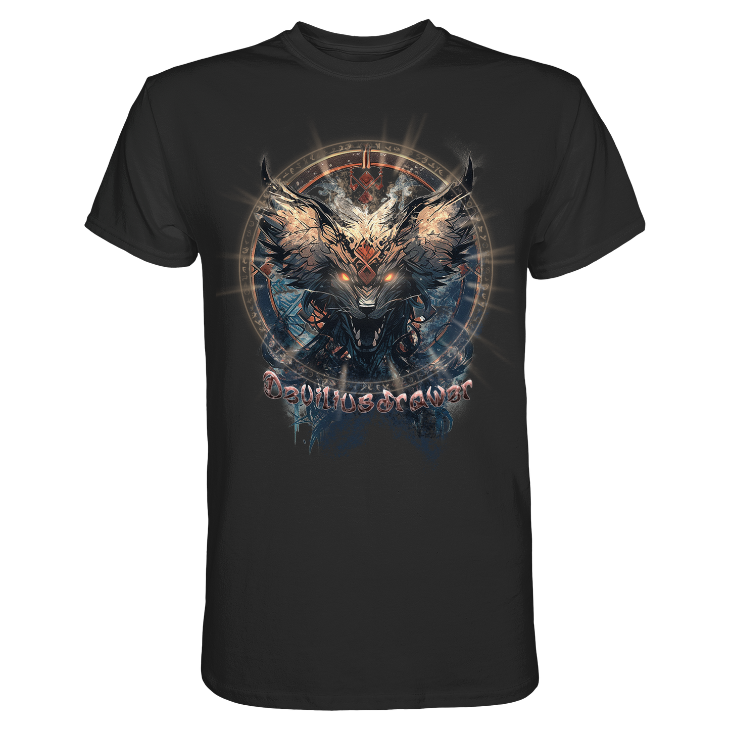Deviliusdrawer Dark Magic Wolf - Classic Shirt