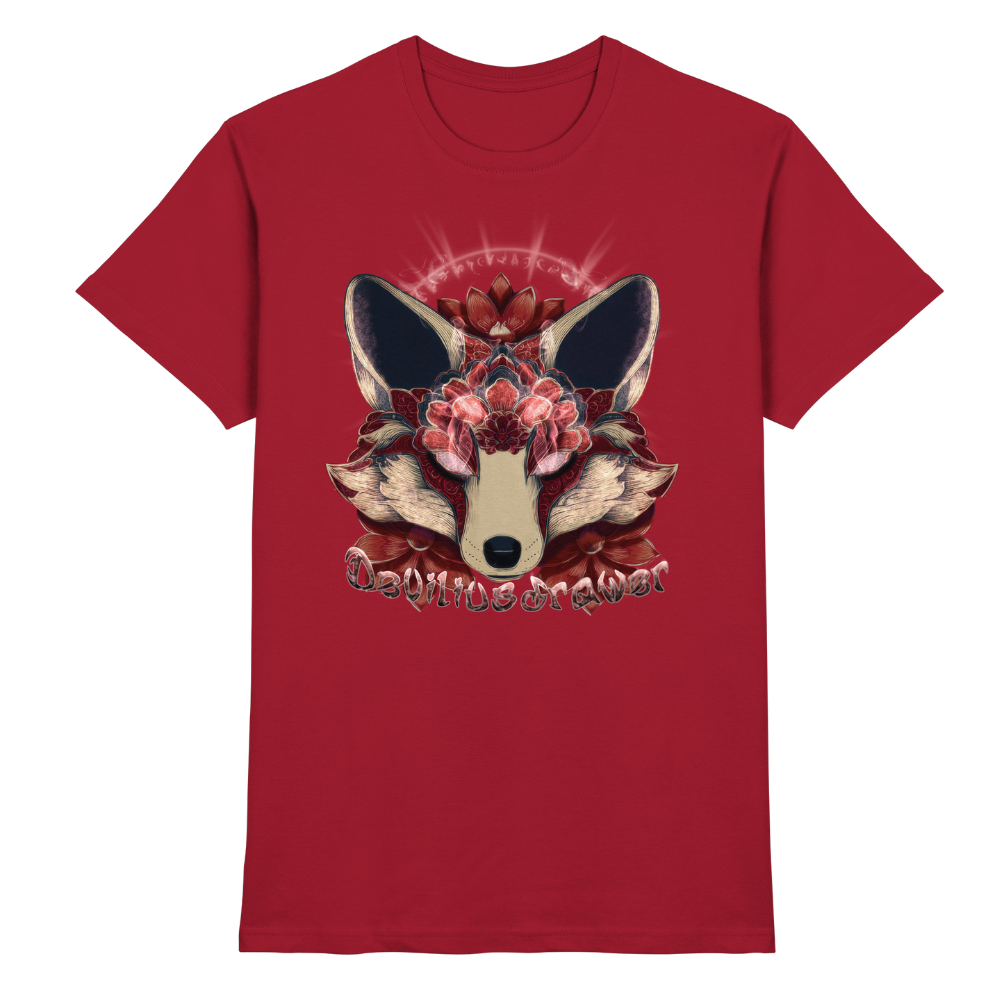 Deviliusdrawer Fire Kitsune - Classic Shirt