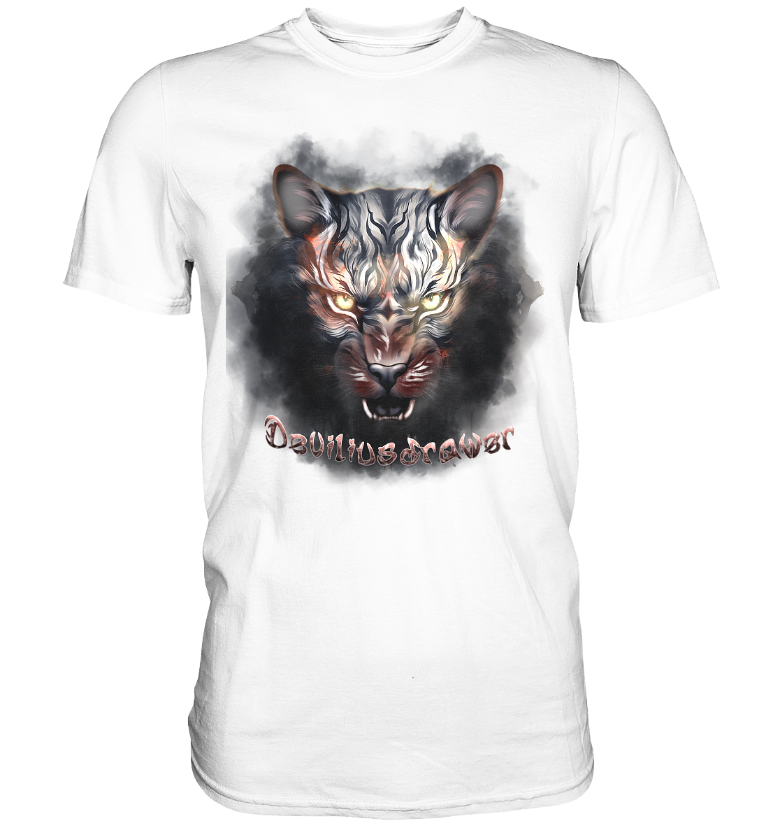 Deviliusdrawer Smoke Tiger - Classic Shirt