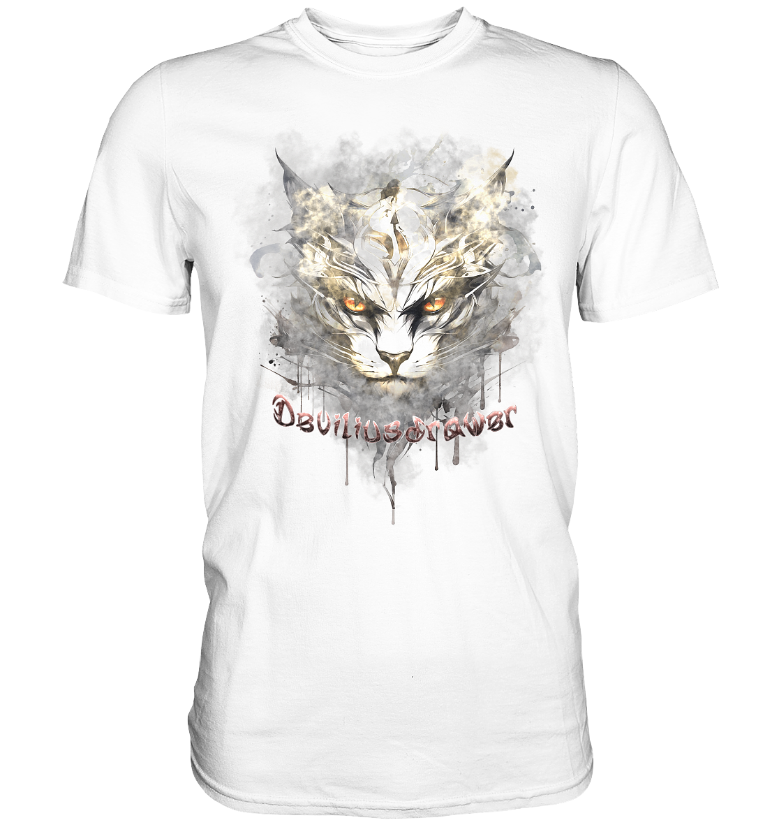 Deviliusdrawer White Catgod - Classic Shirt