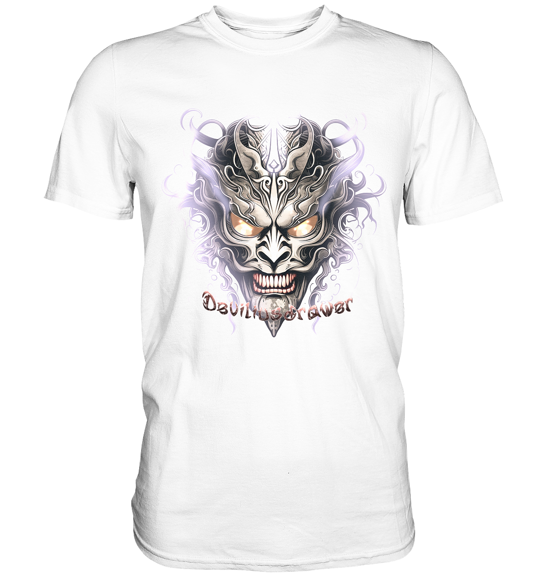 Deviliusdrawer Demon Mask Violet - Classic Shirt