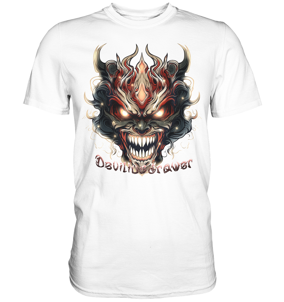 Deviliusdrawer Evil Vamp Mask - Classic Shirt
